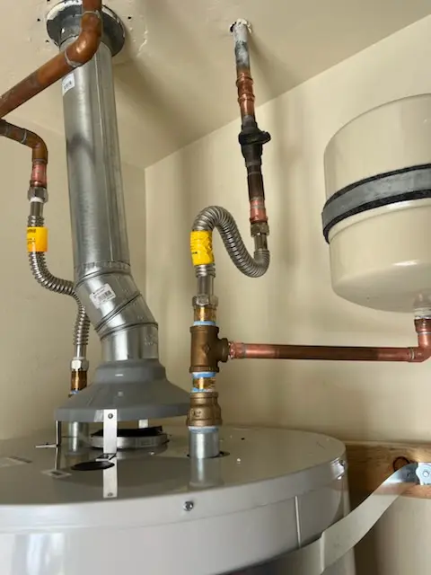Water heater installation and plumbing repair in Scribner Corners